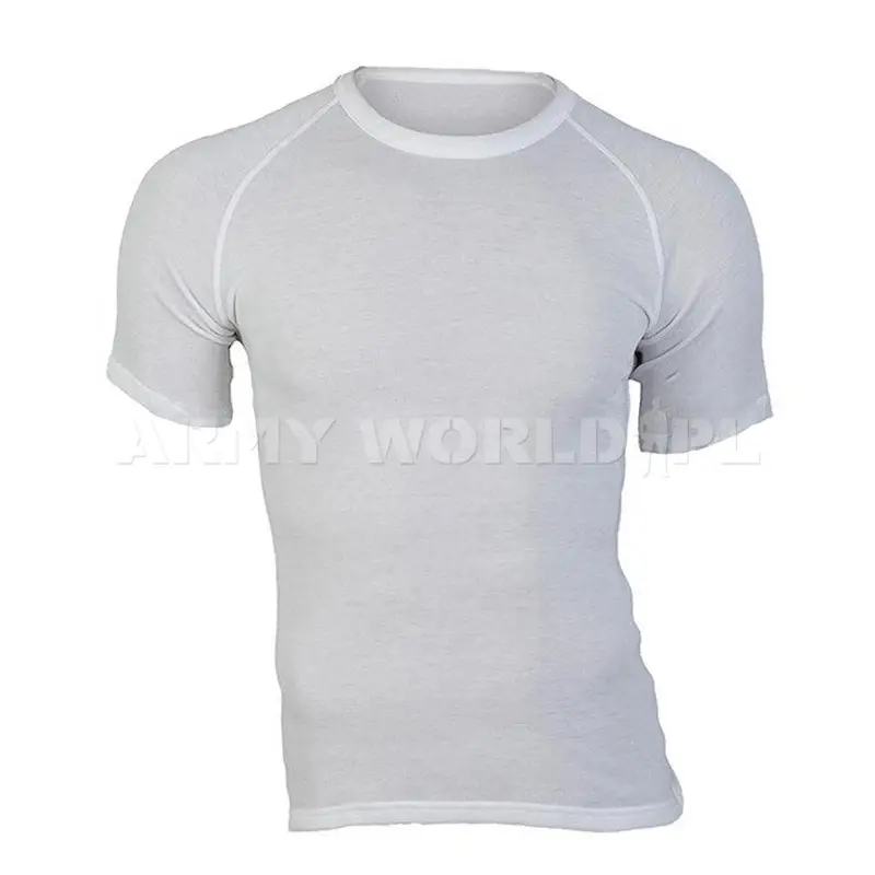Super okazja T-shirt Sportowy Męski Termoaktywny ODLO WARM Biały Oryginał Nowy
