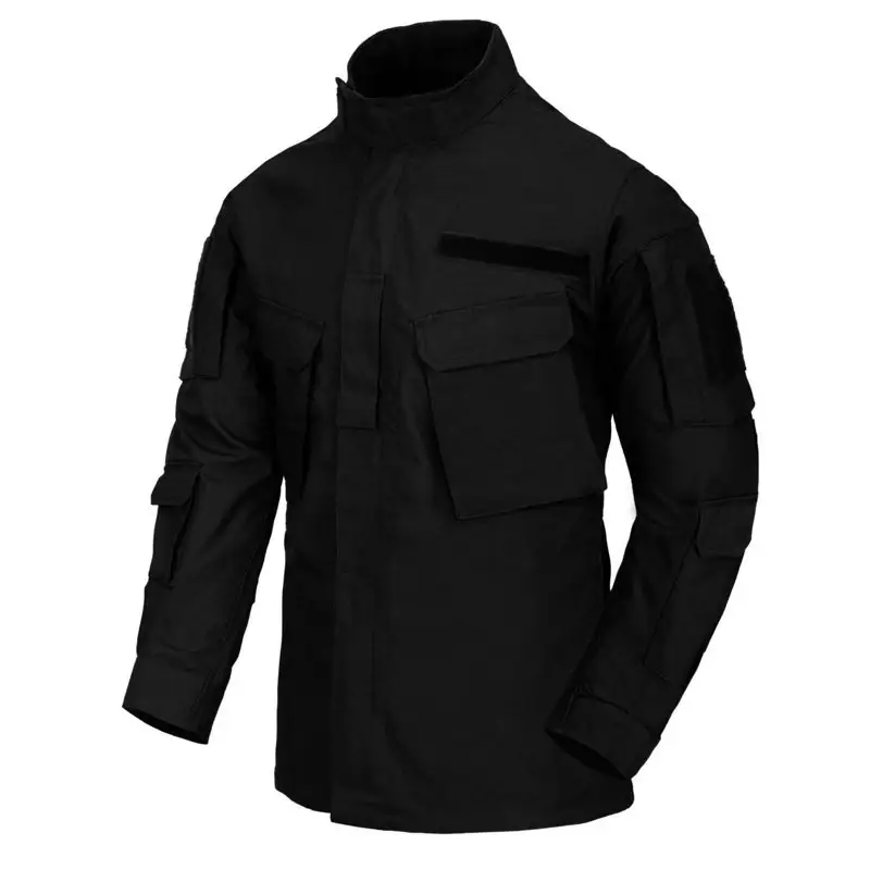 Do wyczerpania zapasów Bluza CPU (Combat Patrol Uniform) PolyCotton Ripstop Helikon-Tex Czarna (BL-CPU-PR-01)