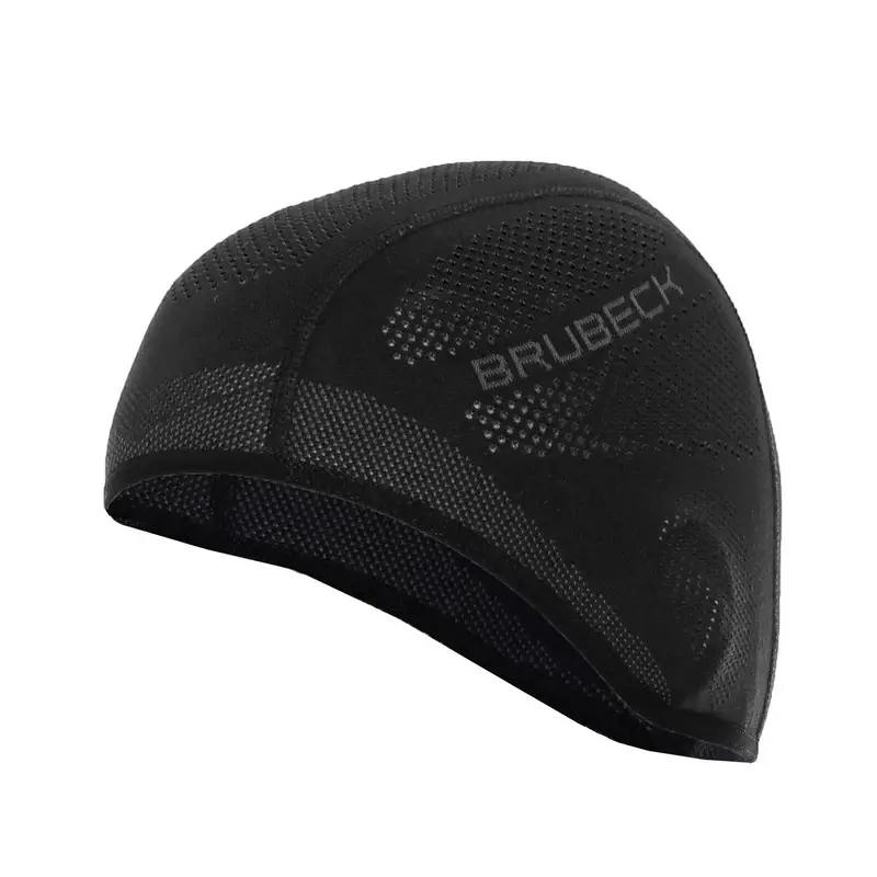 Czapka Treningowa ACTIVE HAT Brubeck Czarna (HM10020) Premium