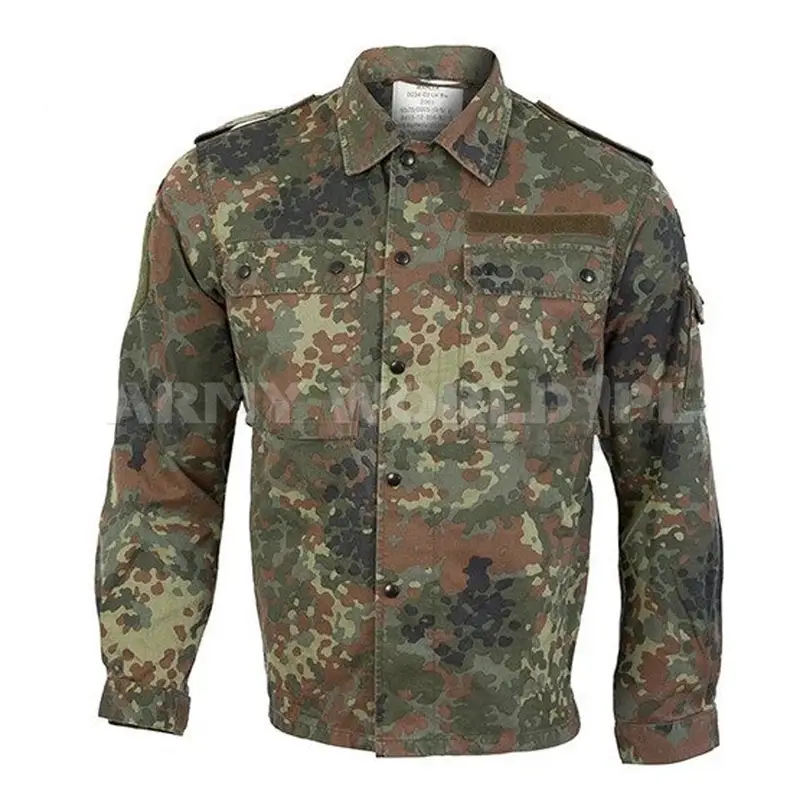 Tylko do końca tygodnia Bluza Wojskowa Tropikalna Flecktarn Kosowo Bundeswehr Oryginał Demobil DB
