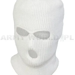 Kominiarka Acryl Paintball ASG Quad Mil-tec Biała (12113007) Dostępne od ręki