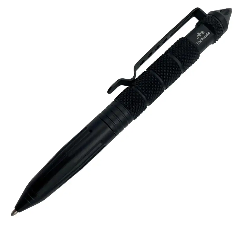 Kubotan 3w1 Długopis Taktyczny JB Tacticals Czarny Szybka dostawa