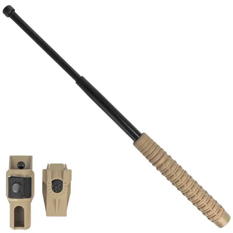 Pałka Teleskopowa ESP Hartowana 18" Khaki + Kabura (ExB-18H-KH-BK-BH-54) Oferta czasowa