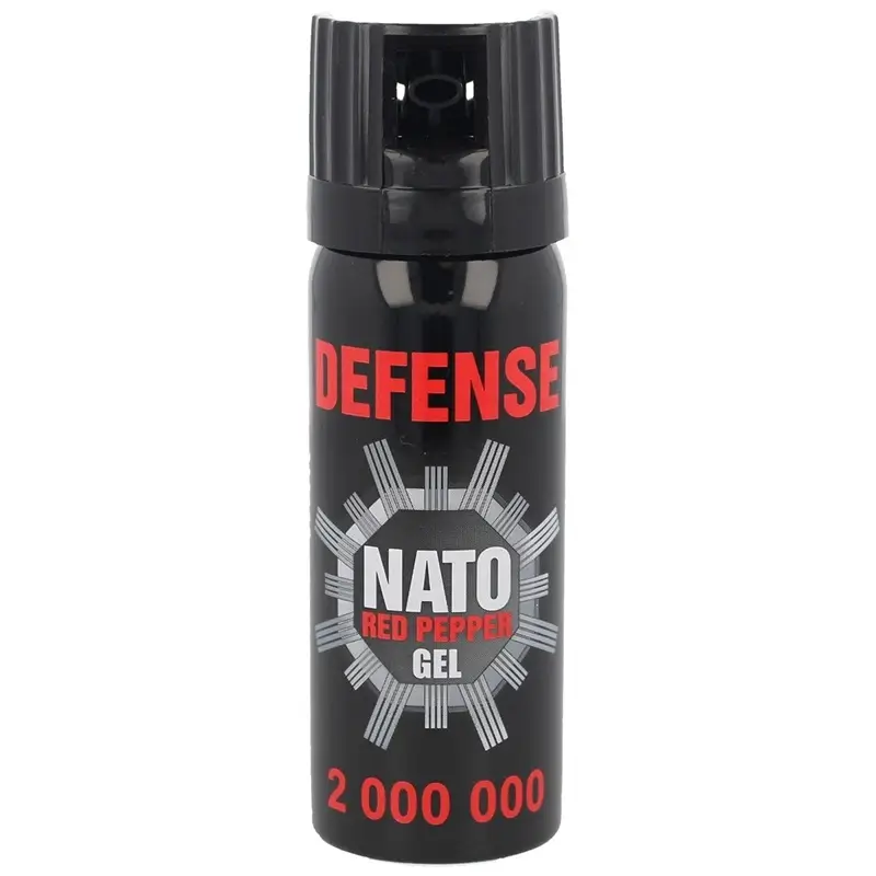 Gaz Pieprzowy Sharg NATO Defence 2 mln Fog 50 ml Czarny (40050-C) Zniżka