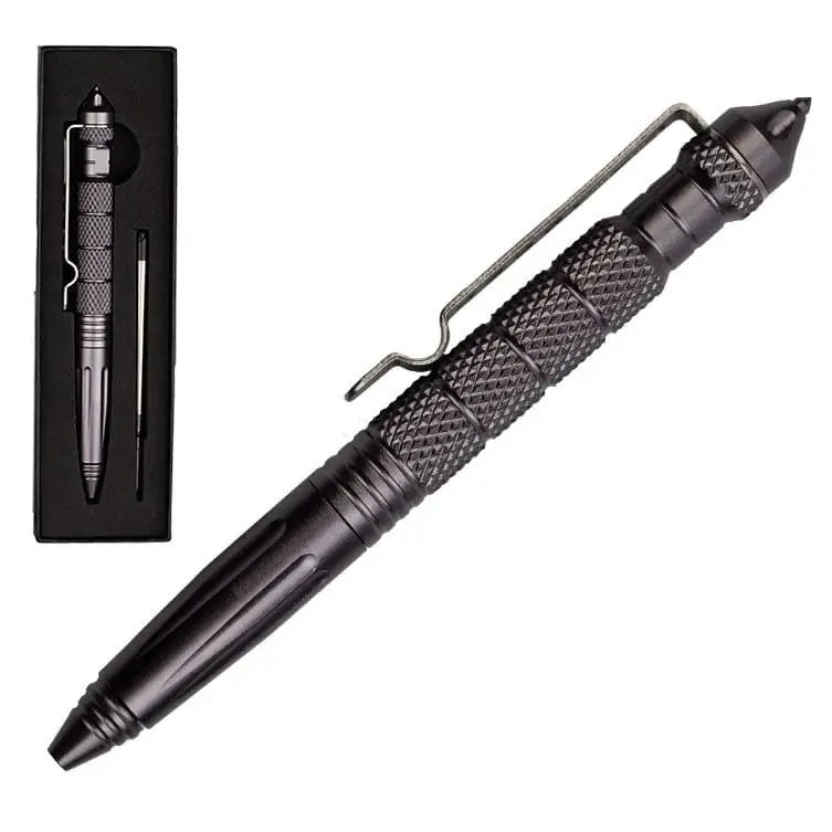 Ograniczona ilość Długopis Taktyczny Kubotan Titanium Blue (KB006C)