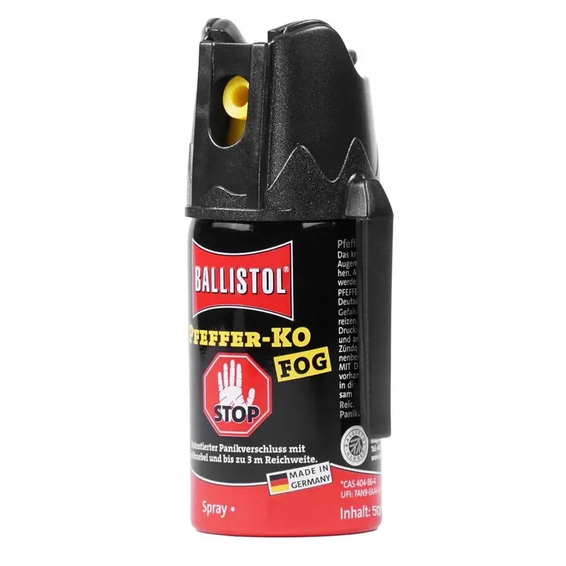 Tani Gaz Obronny Pieprzowy Ballistol KO FOG 40 ml