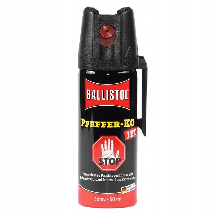 Ekspresowa dostawa Gaz Obronny Pieprzowy Ballistol KO JET 50 ml