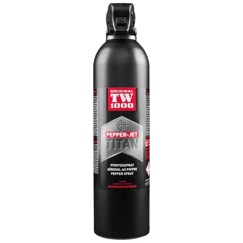 Gaz Obronny Pieprzowy TW1000 Titan Jet 750 ml (713) Ekspresowa dostawa