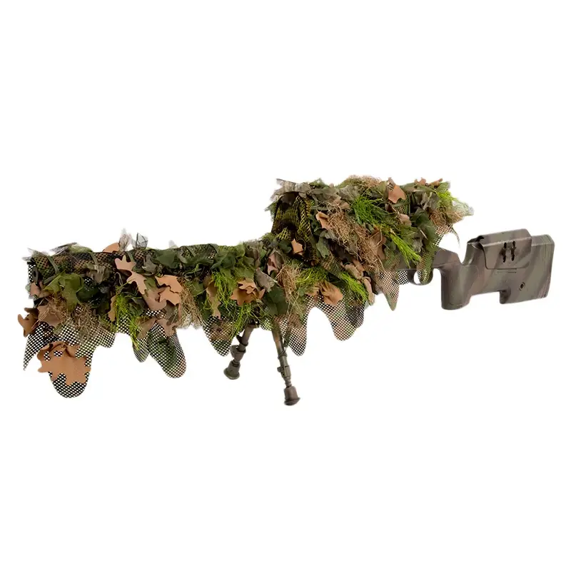 Siatka Maskująca Na Broń Nextgen QD Rifle Wrap Mod SC-Ghillie Mulit-Sezon Finpat M05 (SCG/P1/00171) Zniżka