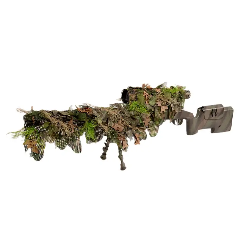 Wyprzedaż Siatka Maskująca Na Broń Nextgen Rifle Camo System SC-Ghillie Mulit-Sezon Finpat M05 (SCG/P1/00161)