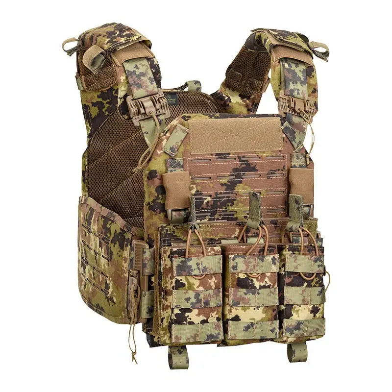Wybór klientów Kamizelka Taktyczna Storm Plate Carrier Quick Release DEFCON 5 Italian Camo (D5-BAV23)
