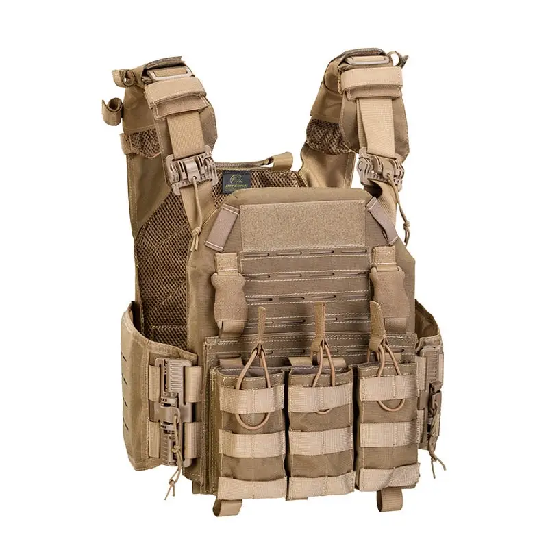 Kamizelka Taktyczna Storm Plate Carrier Quick Release DEFCON 5 Coyote Tan (D5-BAV23) Tylko do końca tygodnia