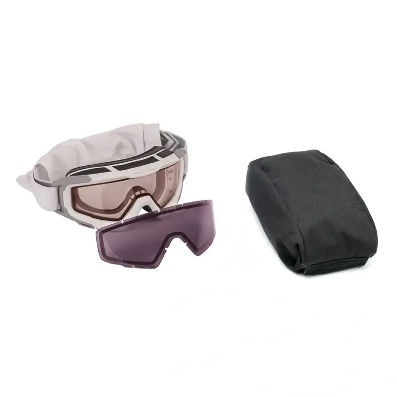 Gogle Balistyczne Revision SnowHawk + 2 Wizjery Białe Oryginał Demobil Idealne Oferta limitowana