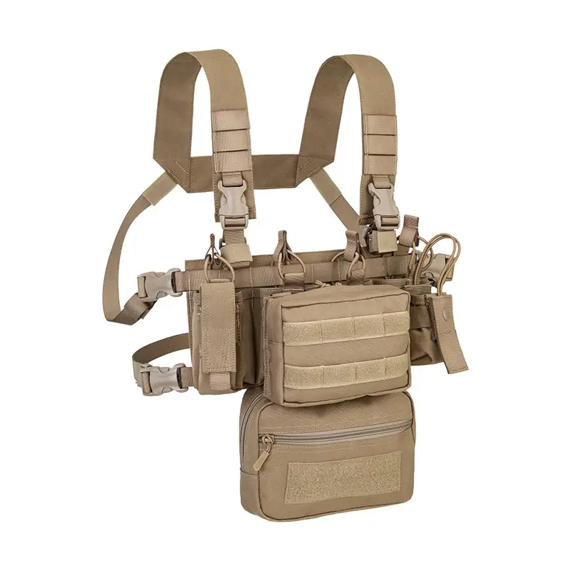 Kamizelka Taktyczna Combo Mini Chest Rig 900D Outac Coyote (OT-RC202) Popularny