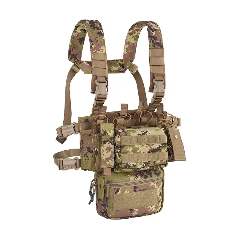 Dostępne od ręki Kamizelka Taktyczna Combo Mini Chest Rig 900D Outac Italian Vegetato (OT-RC202)