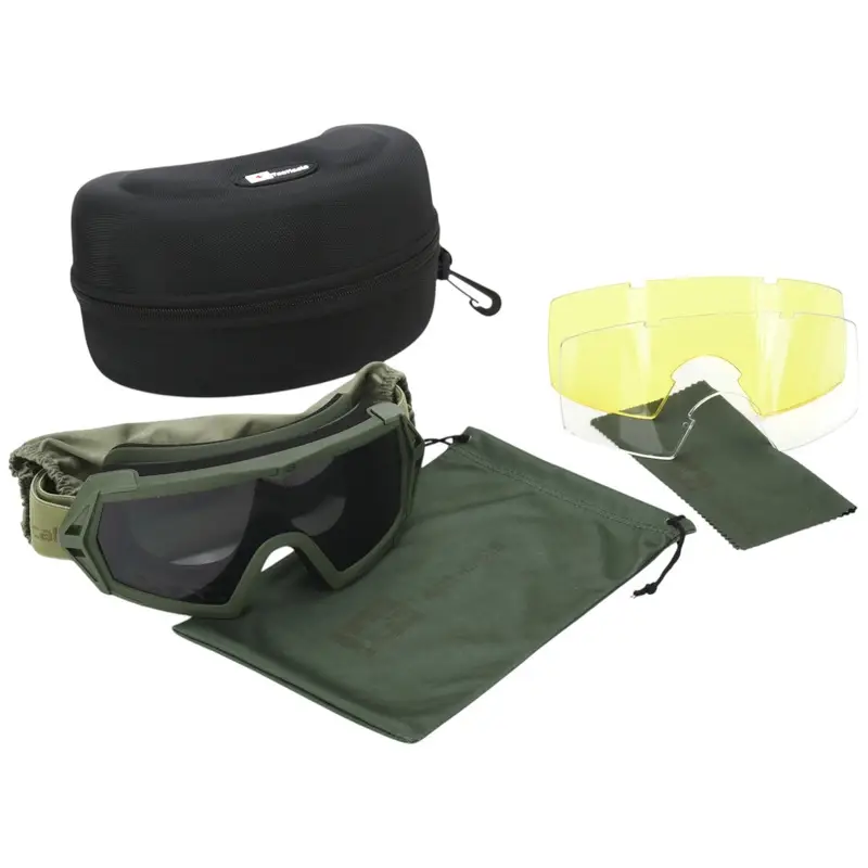 Gogle Taktyczne ANTIFOG UV + 3 Szybki JB Tacticals Zielone (JB-GLS-0002) Zamów teraz