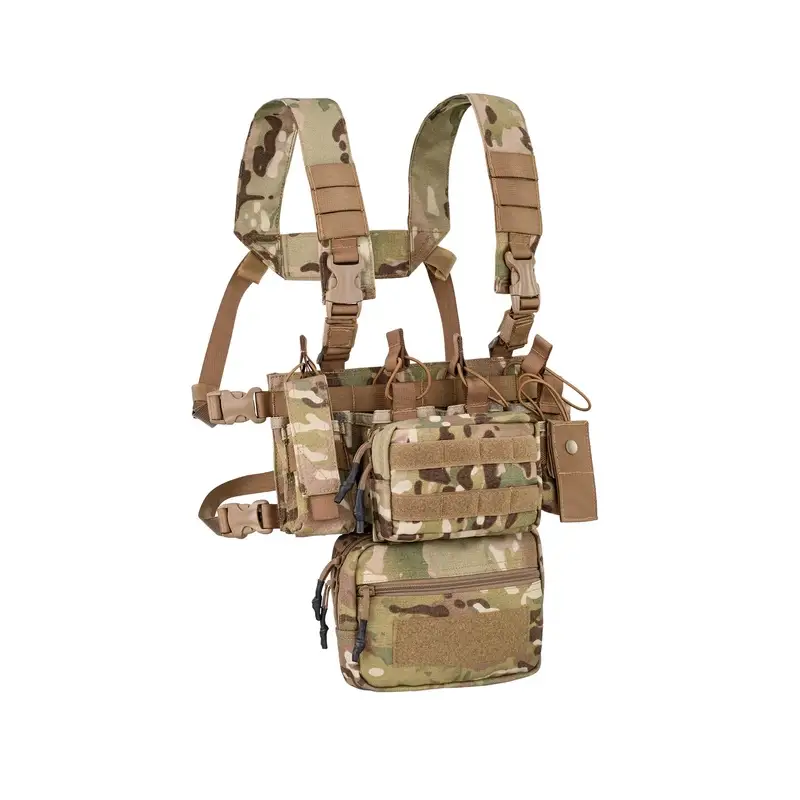 Tylko do końca tygodnia Kamizelka Taktyczna Combo Mini Chest Rig 1000D Poly Molle Outac Multicamo (OT-RC202)
