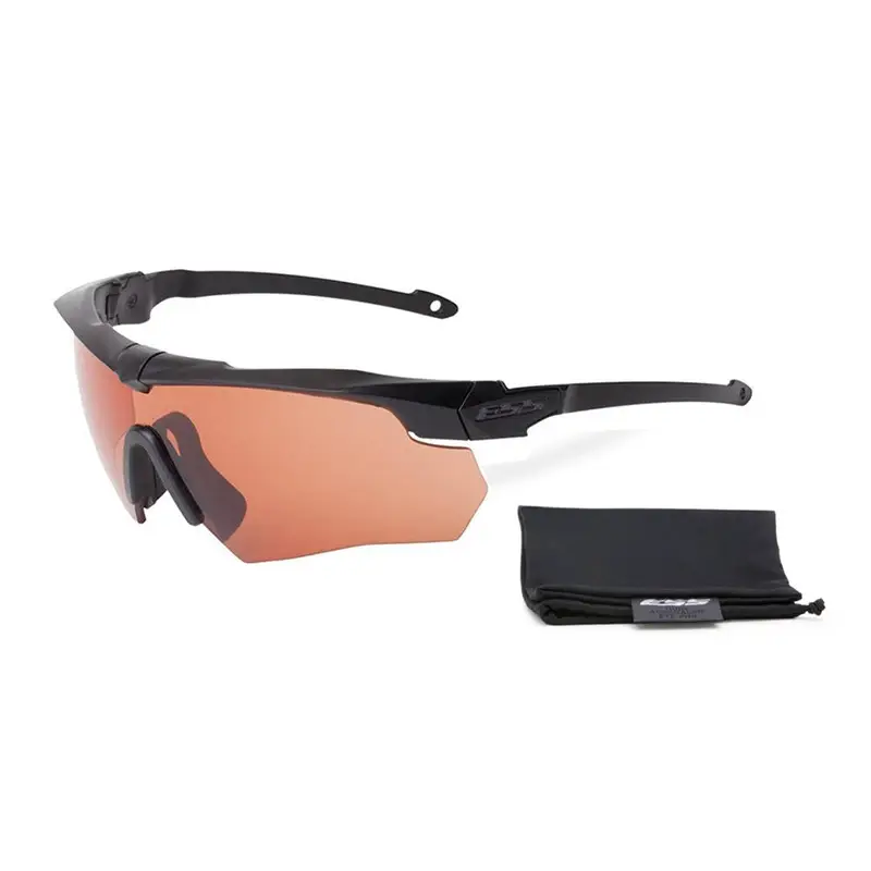 Ograniczona ilość Okulary Taktyczne Balistyczne ESS Crossbow Suppressor One Hi-Def Copper Bursztynowe (740-0472)
