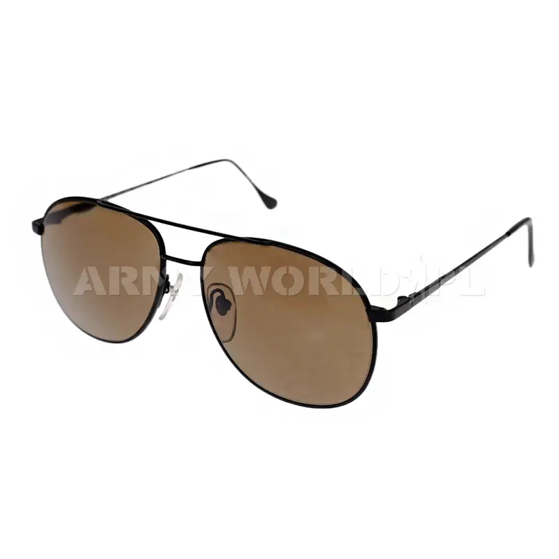 Oferta limitowana Okulary Przeciwsłoneczne Aviator Albermann Concorde Bund Czarne Oryginał Nowe
