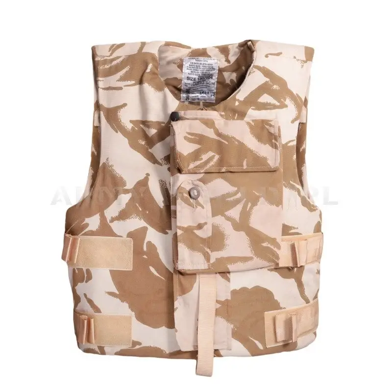 Kamizelka Taktyczna Ochronna Brytyjska DPM Desert Cover Combat Weste Oryginał Demobil BDB Oferta limitowana
