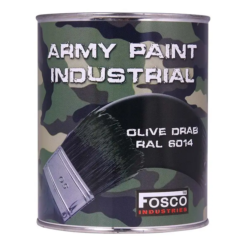 Farba Maskująca Wojskowa w Puszce 1 L Fosco Olive Drab (469314) Tani