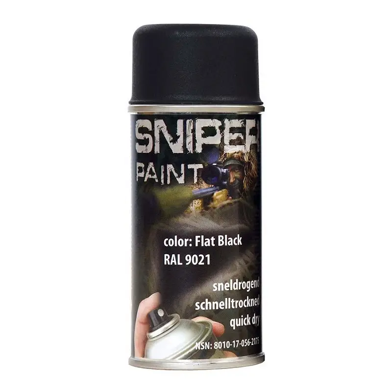 Farba Maskująca Wojskowa W Sprayu 150 ml FOSCO Flat Black Ekspresowa dostawa