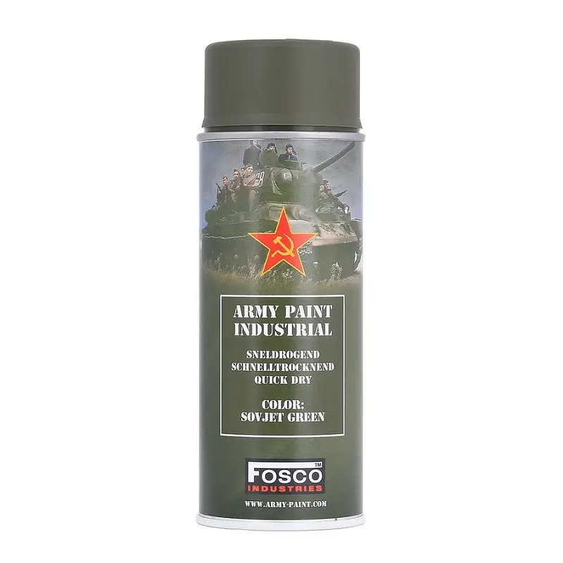 Oferta czasowa Farba Maskująca Wojskowa W Sprayu 400 ml FOSCO Sovjet Green