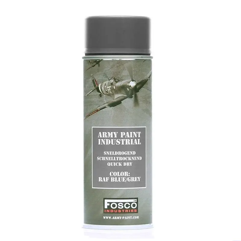 Cena promocyjna Farba Maskująca Wojskowa W Sprayu 400 ml FOSCO RAF Blue/Grey
