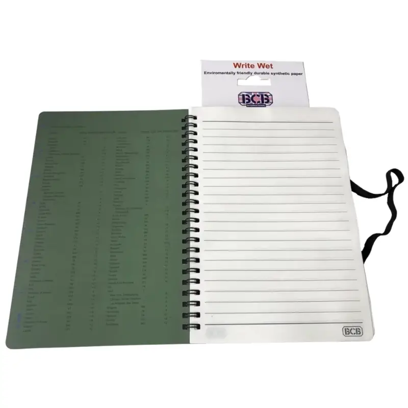 Hit cenowy Notes Wodoodporny A5 BCB Olive (CD459)