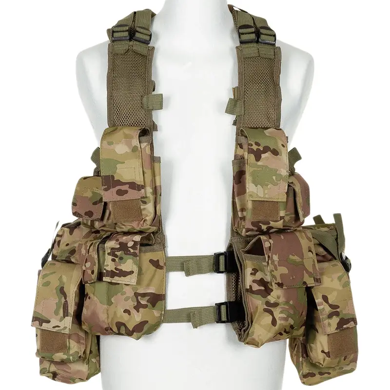 Okazja Kamizelka Taktyczna Tactical Vest + Kieszenie MFH Operation Camo (30993X)