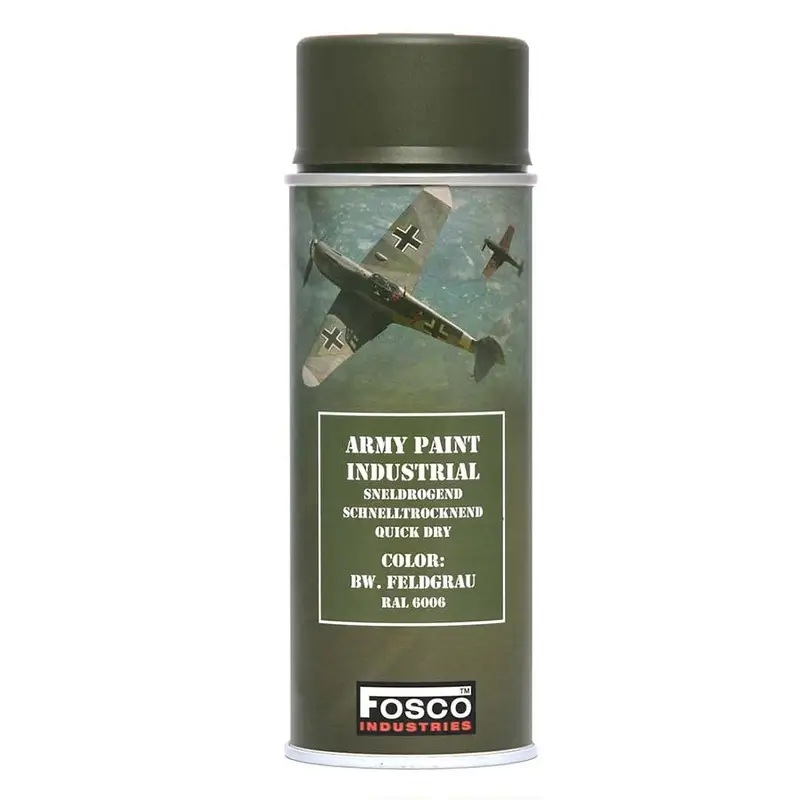 Farba Maskująca Wojskowa W Sprayu 400 ml FOSCO RAL 6006 Feldgrau Zamów dziś