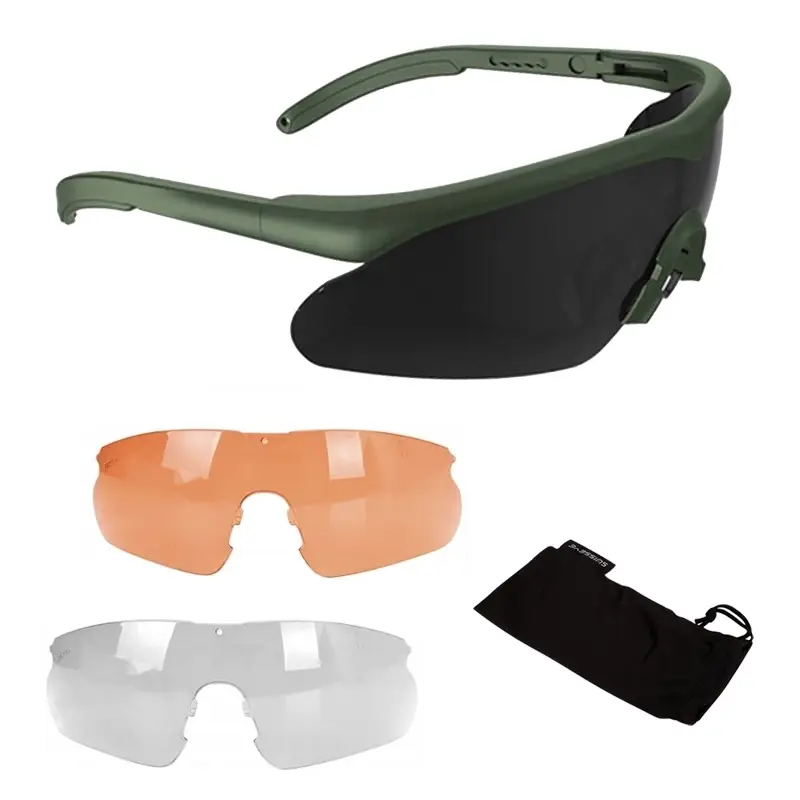 Okulary Ochronne Raptor PRO SwissEye Olive Hit sprzedaży