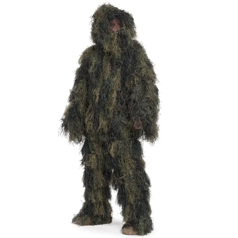 Strój Maskujący Snajpera Mil-Tec Ghillie Suit "Anti Fire" Woodland Łatwy zwrot