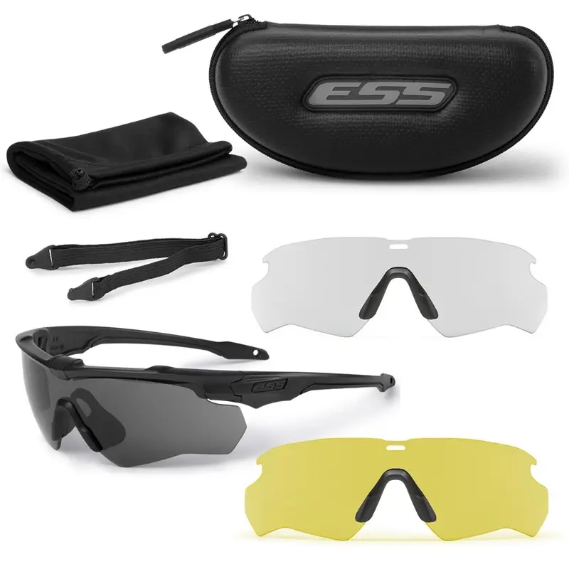 Okulary Taktyczne Balistyczne ESS Crossblade + 3 Szybki (3LS-EE9032-07) Bezpieczne zakupy