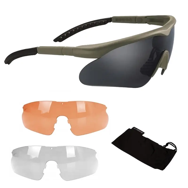 Ekspresowa dostawa Okulary Ochronne Raptor SwissEye Olive