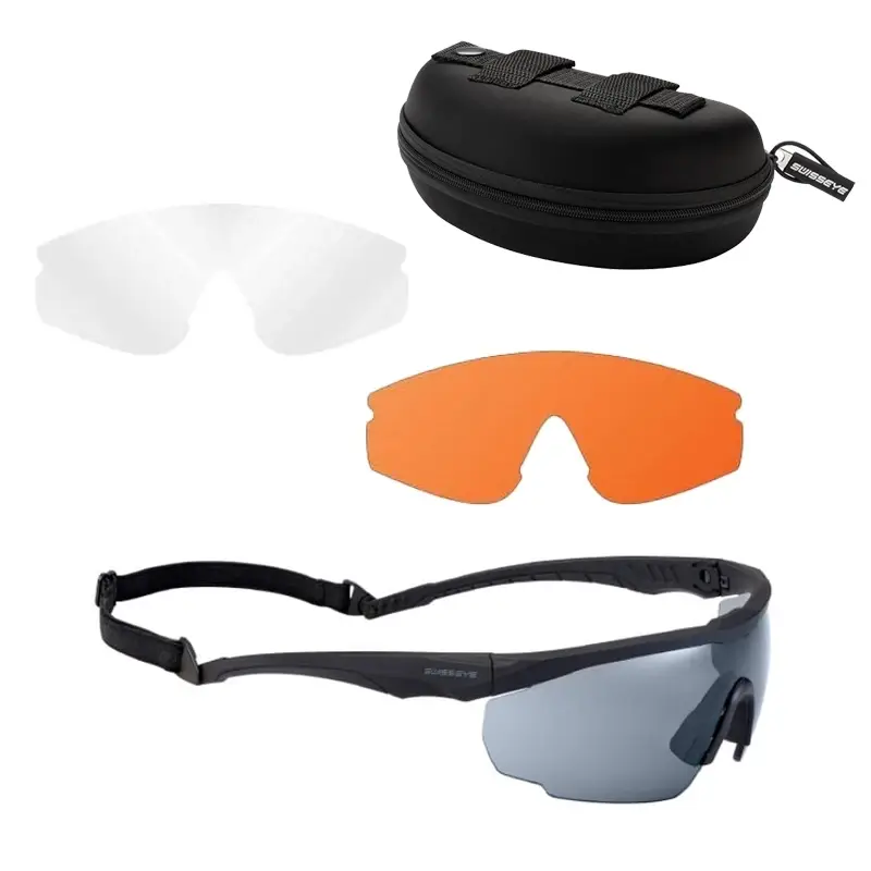 Okulary Taktyczne BLACKHAWK SwissEye Czarne Tylko do końca tygodnia