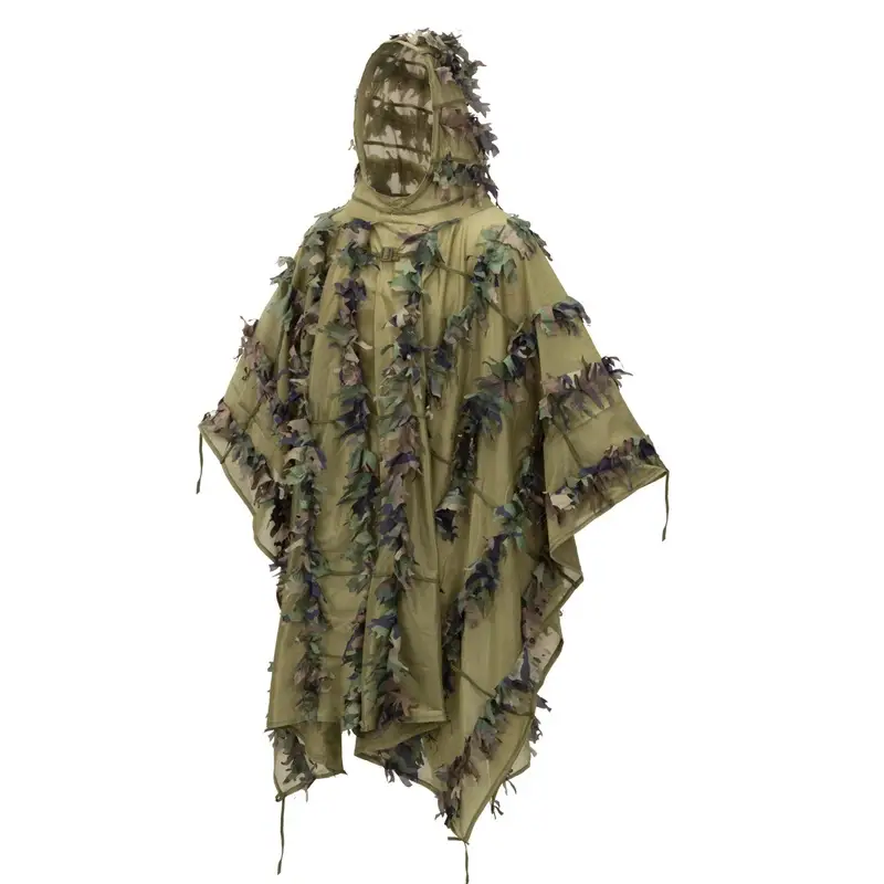 Promocja Poncho Kamuflujące Leaf Ghillie Poncho Helikon-Tex US Woodland (PO-LFG-PO-03)