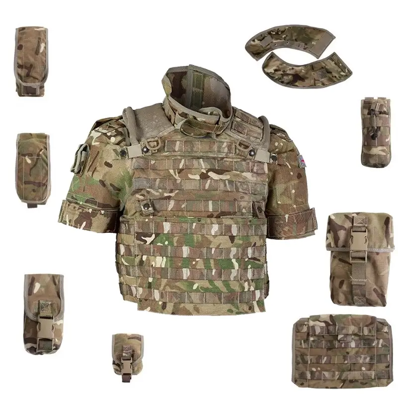 Kamizelka Taktyczna Modułowa Cover Body Armour OSPREY MK4 MTP Brytyjska + 9 Ładownic Oryginał Demobil DB Promocja
