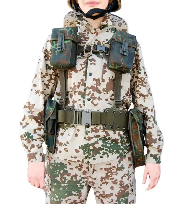 Promocja Oprzyrządowanie Taktyczne Bundeswehr 3 Części Flecktarn Oryginał Demobil DB