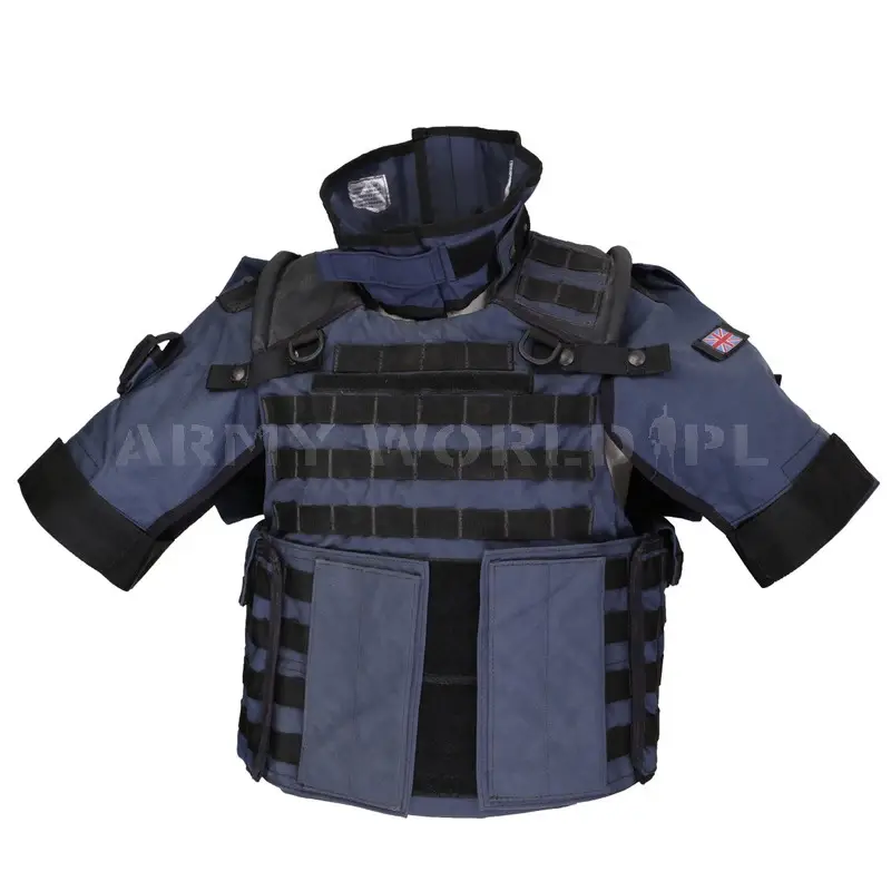 Kamizelka Taktyczna Na Wkłady Balistyczne Cover Body Armour Civilian OSPREY MKIVA Granatowa Brytyjska Oryginał Demobil BDB Kup online
