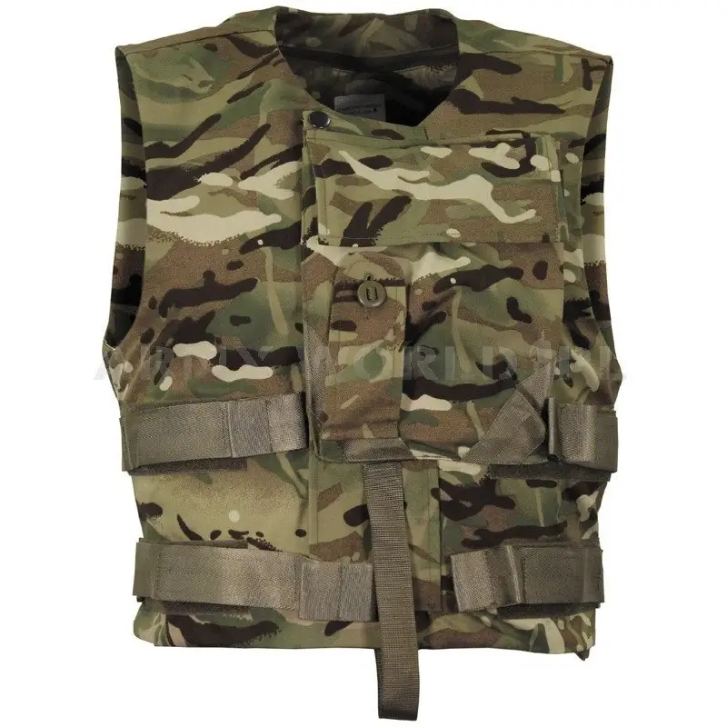 Cena promocyjna Kamizelka Taktyczna Ochronna MTP Brytyjska Cover Combat Weste Oryginał Demobil BDB