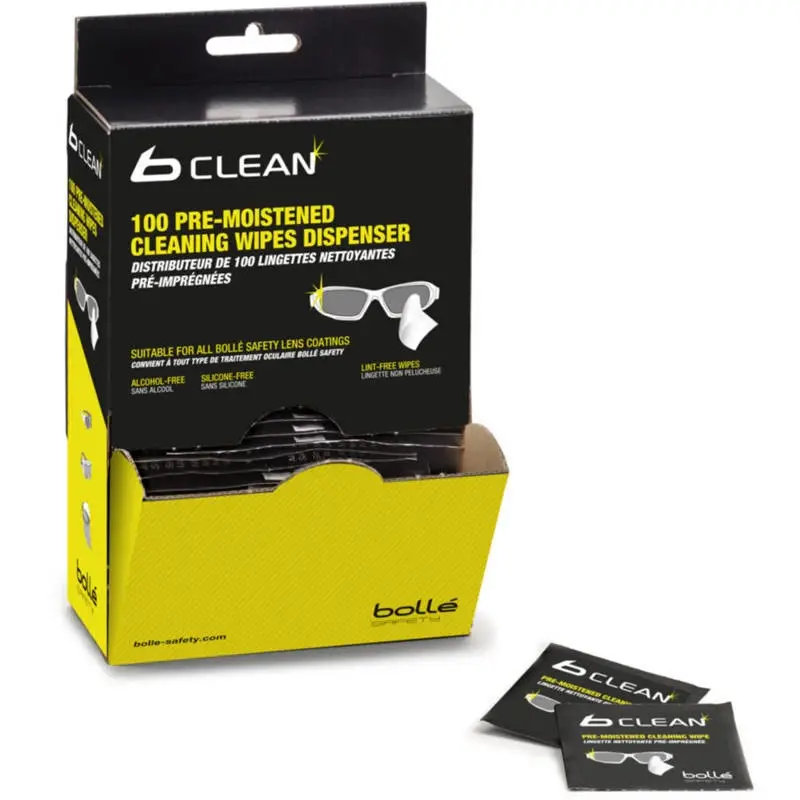 Nasączone Chusteczki Bolle B-Clean 100 szt. B100 (PACW100) Nowość