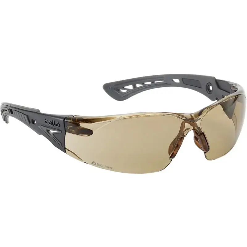 Wybór klientów Okulary Ochronne Bolle Safety Rush+ Czarne Twilight (RUSHPTWI)