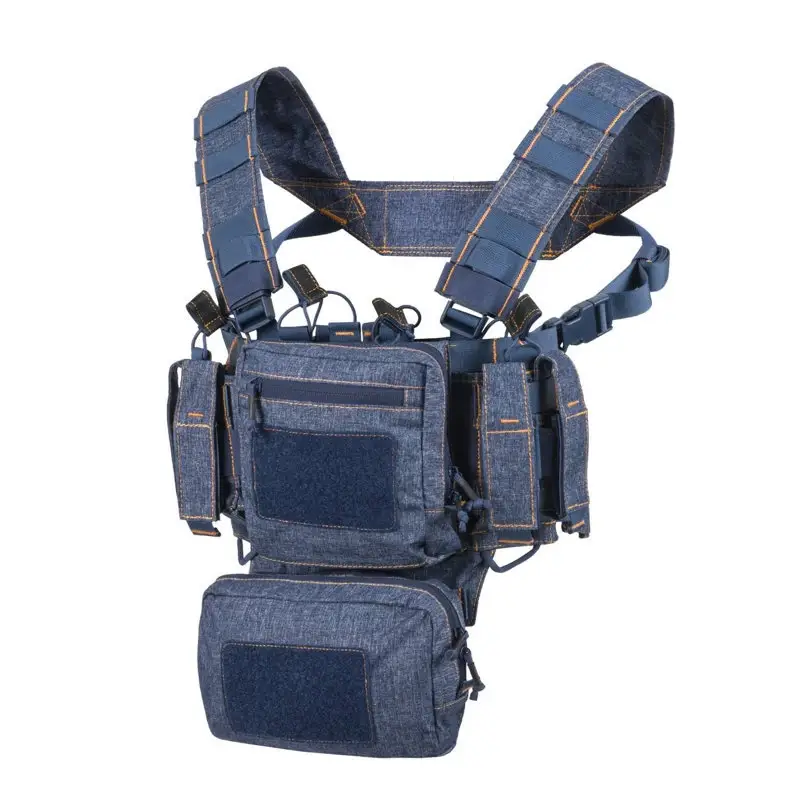 Premium Kamizelka Taktyczna Training Mini Rig Nylon Helikon-Tex Melange Blue (KK-TMR-NL-M2)