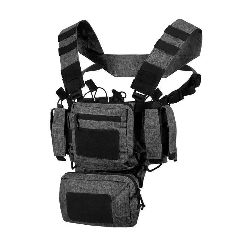 Do wyczerpania zapasów Kamizelka Taktyczna Training Mini Rig Nylon Helikon-Tex Melange Black / Grey (KK-TMR-NL-M1)
