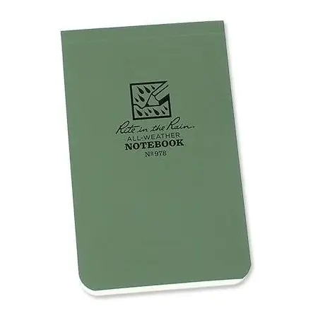 Kup online Notes Wodoodporny Rite in the Rain 3 1/4 x 5 1/4" N°978 Olive