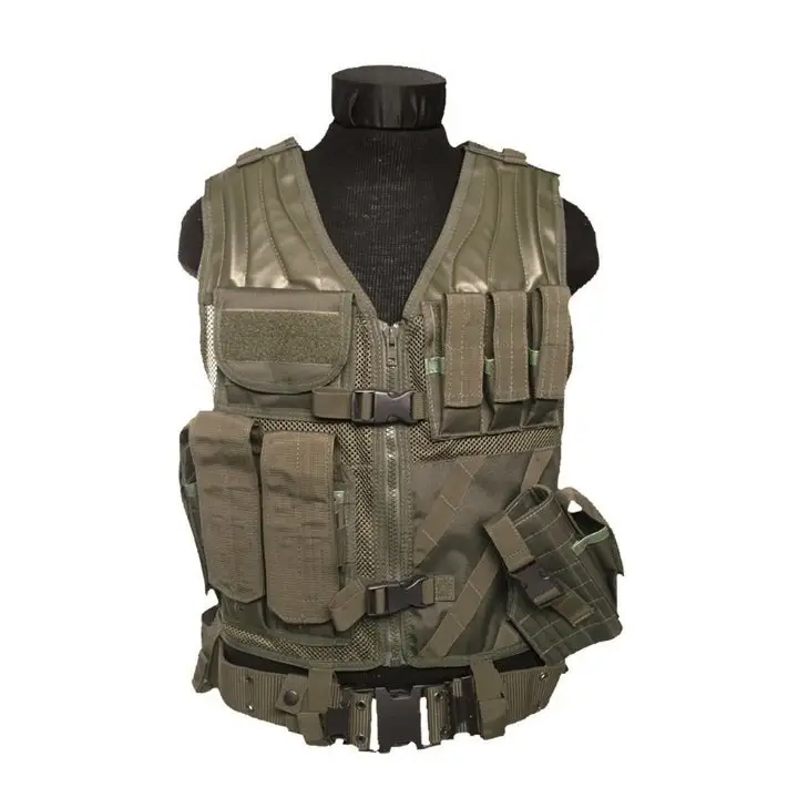 Kamizelka Taktyczna USMC z Kaburą i Pasem LC2 Mil-tec Olive (10720001) Hit sprzedaży
