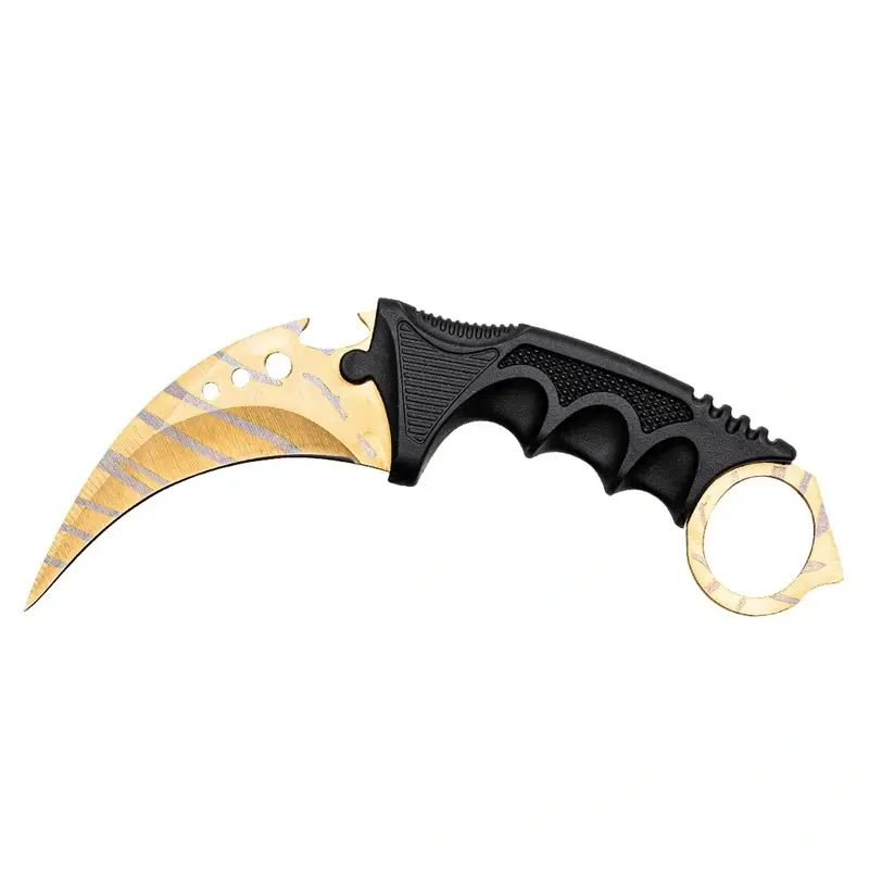Nóż Karambit CS:GO BSH Adventure Złoty (N166Q) Super okazja