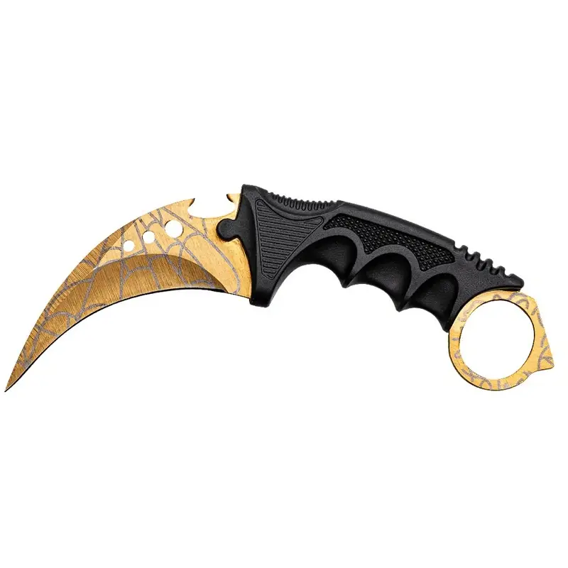 Hit cenowy Nóż Karambit CS:GO BSH Adventure Złoty (N166J)