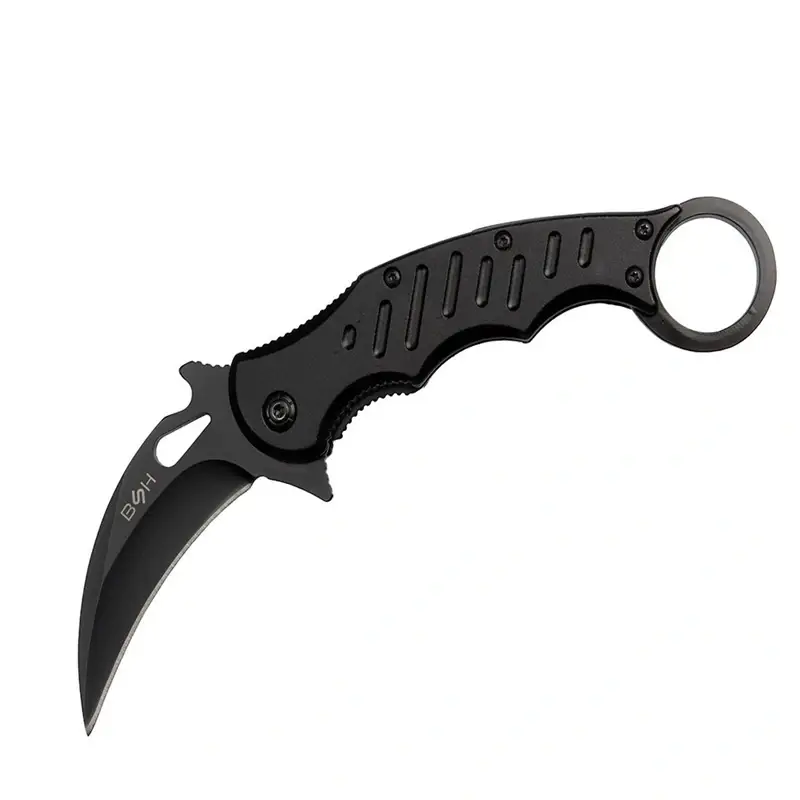 Nóż Karambit Adventure Sprężynowy N059A Czarny Taniej